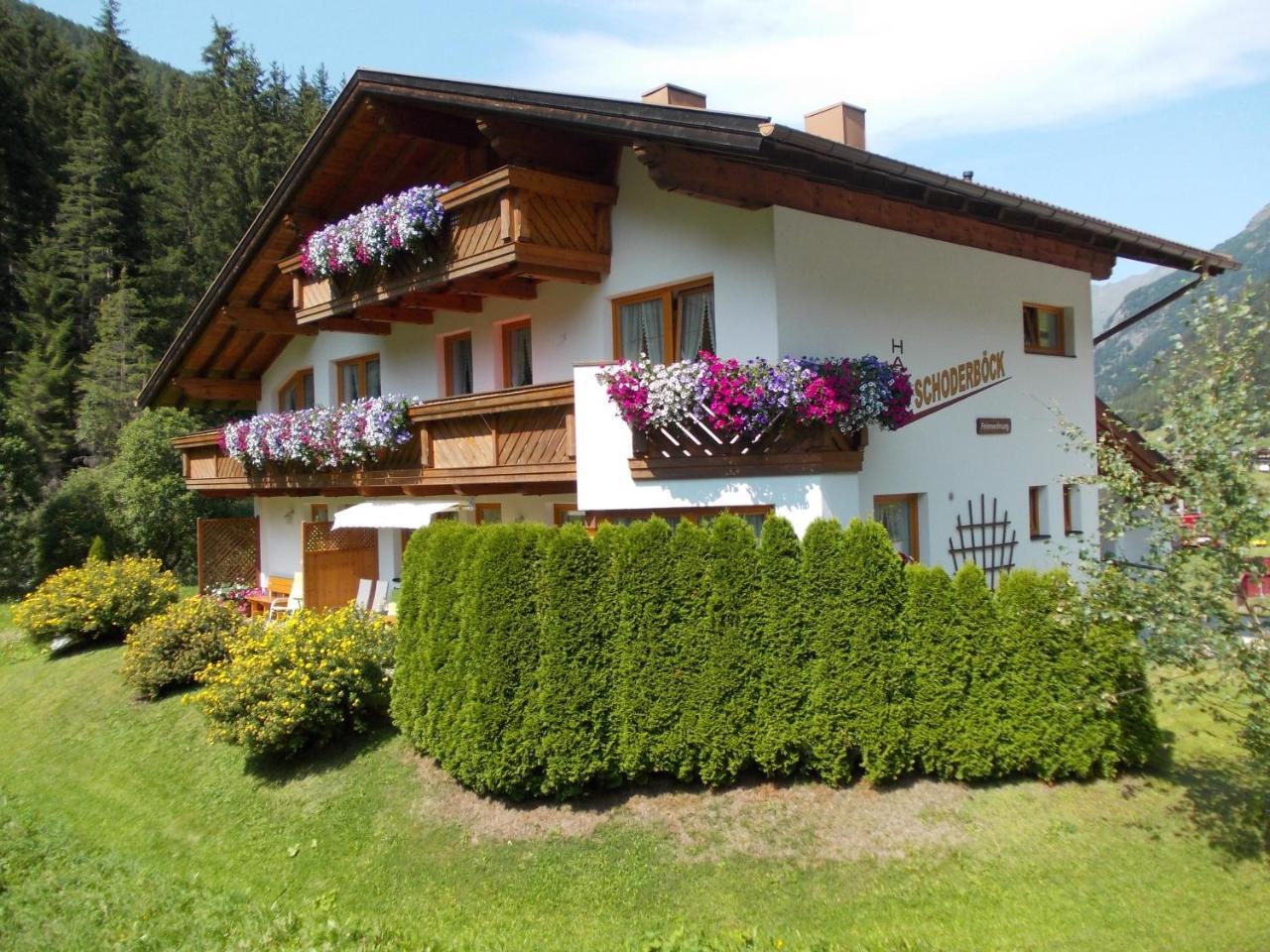 Haus Schoderbock Appartamento Sankt Leonhard im Pitztal Esterno foto